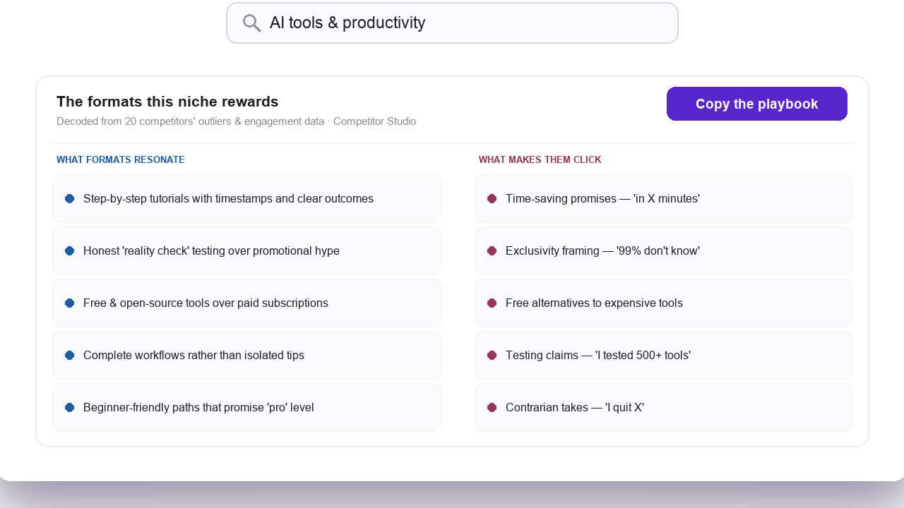 Content preferences and engagement triggers analysis