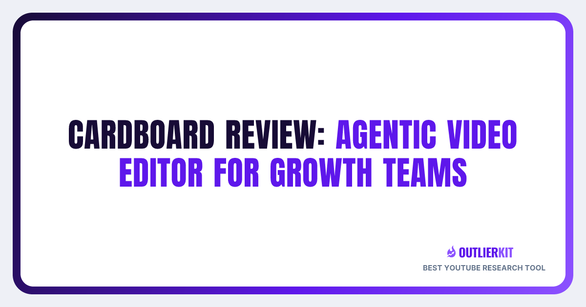 Cardboard Review 2026: Agentic Video Editor for Growth Teams ...